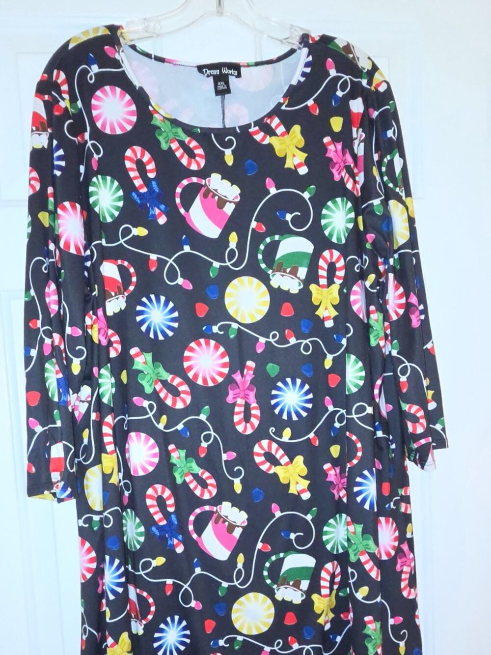 'Ugly' Christmas Dress, XXL, Dressworks print